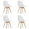 MARK Chair White x 4