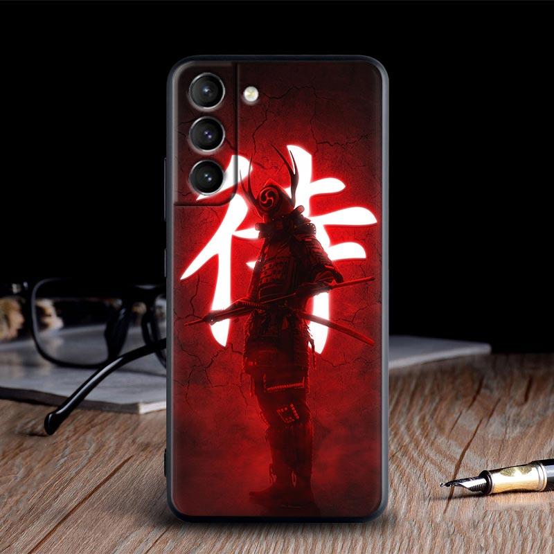 Япония Они Самурай Йокай Маска Дракон Чехлы Для Samsung Galaxy S24 Ultra S21 FE S23 S20 S22 Ultra S10 Plus Чехол Мягкий Funda Чехлы