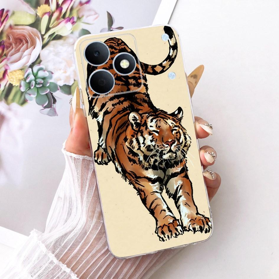 Чехол для Realme Note 80 RMX5388 Чехол Роскошный Мультяшный Дракон Мягкий Силиконовый Чехол для Телефона Для Realme Note80 4G 2026 Защитный Чехол