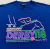 vintage 1992 KENTUCKY DERBY 118 T-Shirt LARGE horse race thin 90s