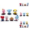 Bts Bt21 7 шт./набор Фигурки-украшения для детского монитора Топпер для торта Игрушки Подарок