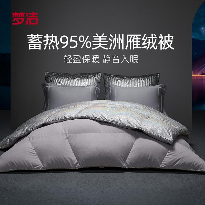 Thermal Storage Microgravity 95% American Goose Down Comforter: Interstellar