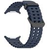 Высококачественный силиконовый ремешок для Samsung Galaxy Watch Ultra 47 мм Мягкий спортивный ремешок для Samsung Galaxy Watch7 Ultra Аксессуары для умных часов