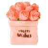 Small Tabletop Decor Miniature Potted Flower Resin Bonsai Artificial Dollhouse Accessory Tiny Fairy Garden Ornament for Diy