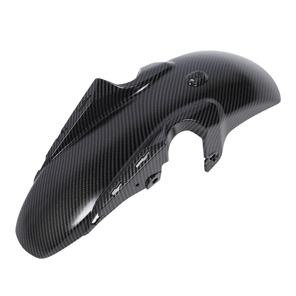 Motorcycle Front Mud Guard Carbon Fiber Style High Strength Protective Front Splash Guard for MT‑07 2018 To 2023
