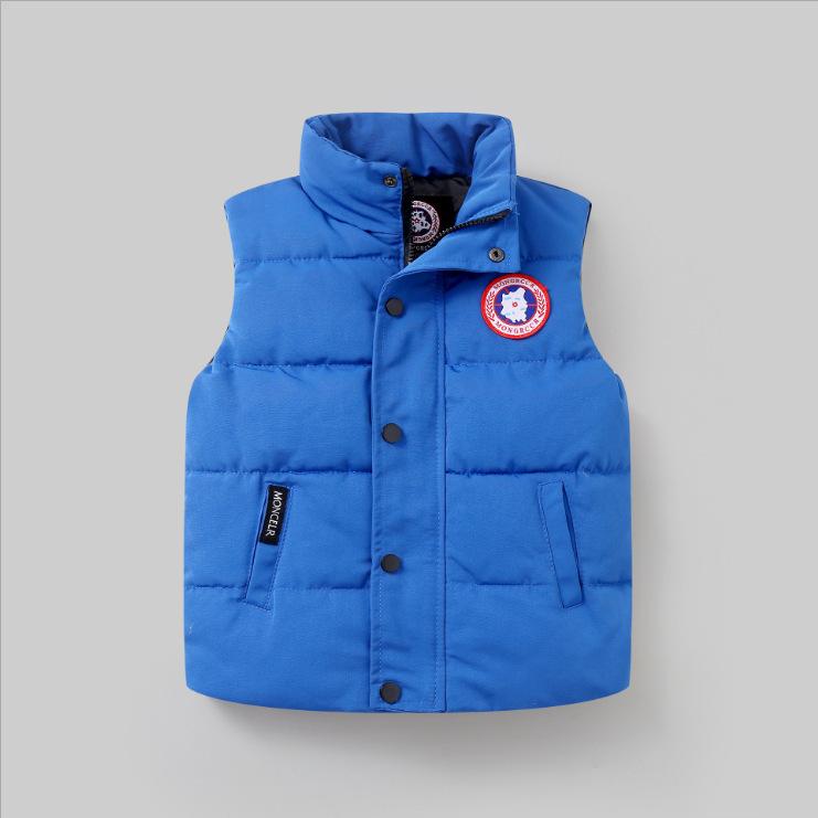 Пуховый жилет Big Goose для мальчиков и девочек, жилет на белом утином пуху, жилет для маленьких студентов, жилет