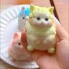 Мультяшная кукла-кошка, игрушка-мялка, медленно восстанавливающая форму, кошачья игрушка-антистресс, игрушки-мялки в виде кошек, сенсорные игрушки