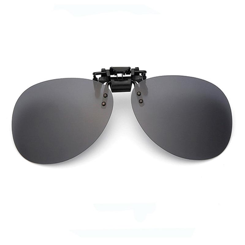 Polarized sunglasses, same toad for men and women, night vision glasses, upturned clip sunglasses