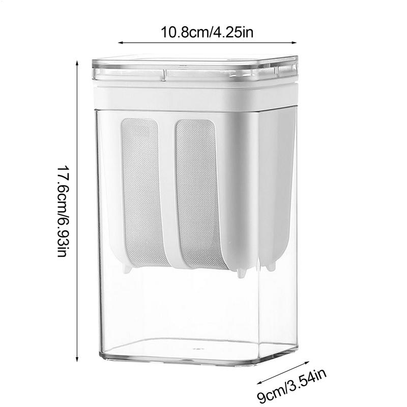 Дуршлаг для йогурта с крышкой 1800 мл Дуршлаг для продуктов Кухонные инструменты с мешком из мелкой сетки Сепаратор сыворотки для соевого молока Фруктовый сок Суп