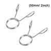 Durable Weight Gym Dumbbell Spinlock Collars Spin Lock Screw Check Nut Barbell Bar Clips