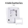 Цифровой ЖК-дисплей Электрический тонометр для домашнего использования USB-перезаряжаемый Медицинский сфигмоманометр Сертификат CE Класс II