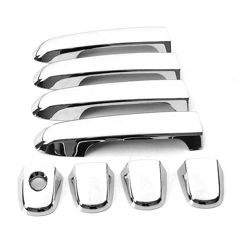 Декоративные наклейки на дверные ручки для Toyota Camry 2012-2017