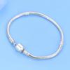 High Quality Bracelet 925 Sterling Silver Classic Bucket Buckle Bracelet Fit Original Charm Beads DIY Women's Jewelry Gifts