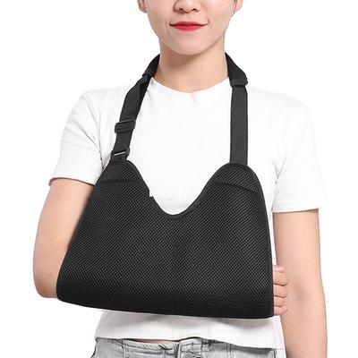 Дышащая повязка на предплечье при переломе Регулируемый плечевой фиксатор руки Поддержка шеи, плеча и запястья Спортивная травма Послеоперационный