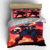 Superhero holding shield. Bedding sets Duvet cover sets Duvet covers Pillowcases(1 * Duvet Cover 2 * Pillowcases without duvet insert)