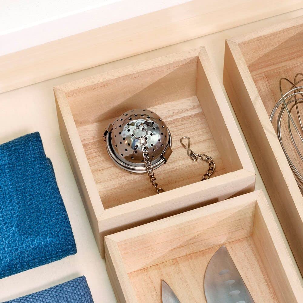 10 x 10 x 6 см Деревянный органайзер-коробка Настольный контейнер для хранения карт/ювелирных изделий