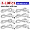 3-10 шт. 6,5 футов удлинитель для NES Mini Classic Edition, контроллера Wii, белые аксессуары для контроллера