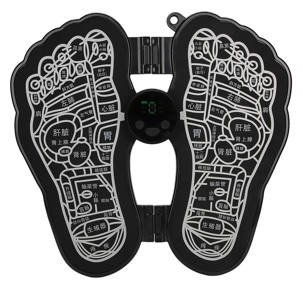Household EMS Pulse Foot Massage Pad Muscle Pain Relief Physiotherapy Foot MassagerBattery Type