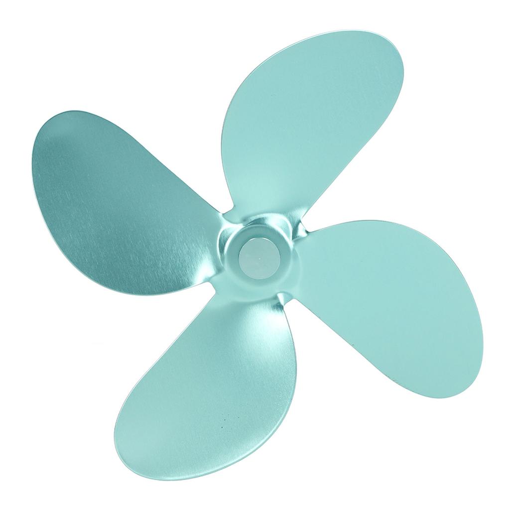 Лопасть вентилятора для камина 4 лопасти Алюминиевый сплав Рождественский стиль Аксессуары для дровяной печи