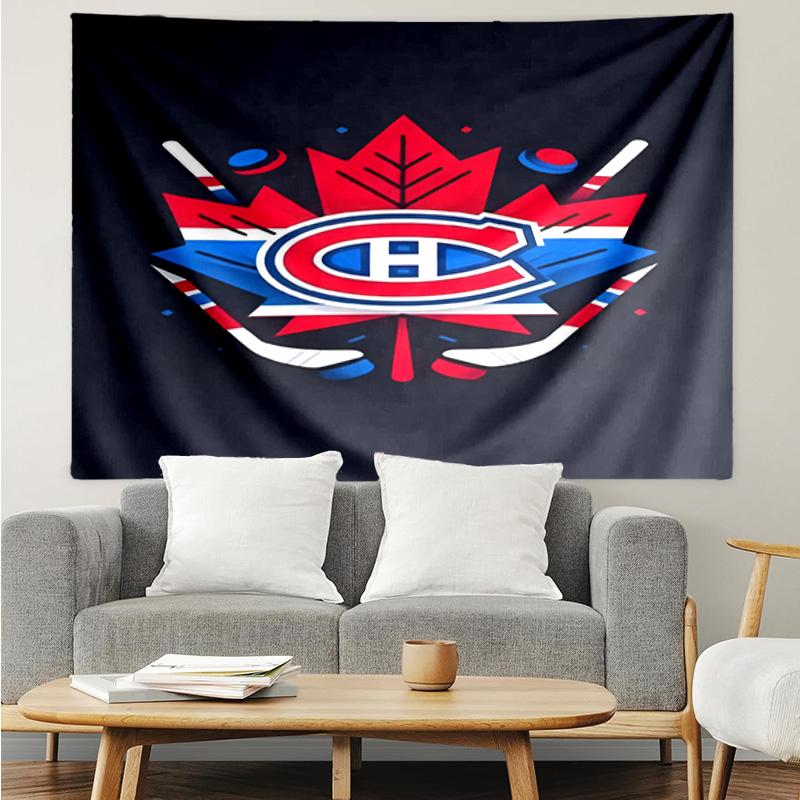 1PC Montreal Ice Storm Tapestry Accessories Playroom Tapestry, for Bedroom,Livingroom, dormitory Room Wall Decor Fan Birthday Gifts