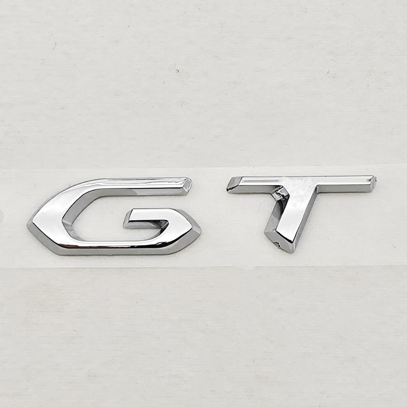 3D ABS Автомобильные Буквы Логотип Значок GT Наклейка на Багажник Для 208 2008 201 206 508 5008 207 408 4008 3008 308 GT Наклейки Аксессуары