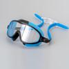Комплект очков для плавания с широким обзором, противотуманные очки для плавания с зажимом для носа