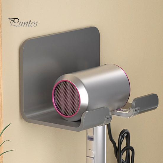 Держатель для фена, настенная стойка для хранения выпрямителя для волос, сушилка, простая установка, полки для ванной комнаты, проволочная вешалка для аккуратного хранения