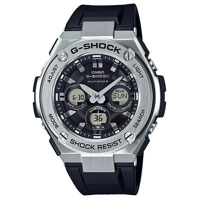 Мужские часы G-SHOCK GST-W310-1AJF [G-STEEL среднего размера Radio Wave Solar] круглые черные