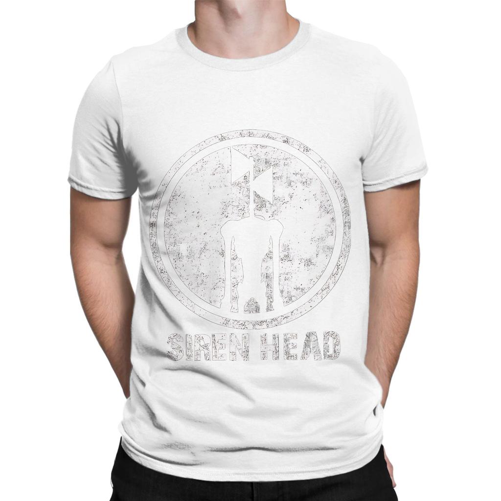 Siren Head Logo Graphic 100 Cotton Tshirt Siren Head Tees Tops For Unisex