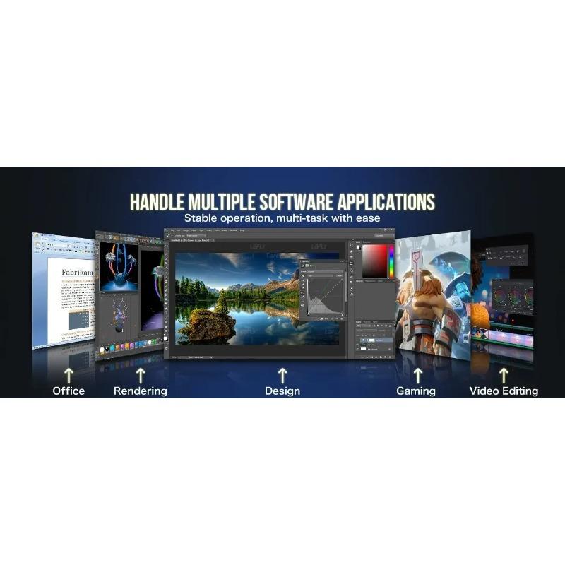 Мини-ПК GMKTec G3 plus N150 Barebone Windows 11 pro 8 ГБ DDR4 256 ГБ NVMe SSD WiFi 6 BT 5.2 Двойной экран Дисплей Офисный компьютер