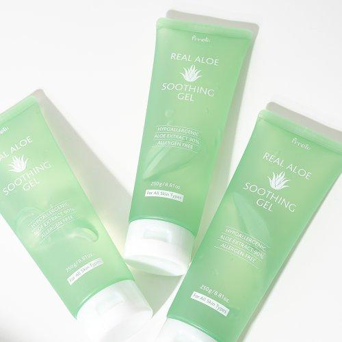 [1+1] Large capacity real aloe soothing gel 250g