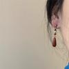 Серебряная игла ретро темперамент длинные серьги-капли женские, уникальные нишевые новые китайские классические серьги-серьги в стиле ципао