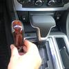 For Chrysler 300C 2004-2011  Leather Handball Shift knob Automatic Gearbox Handles Gear Shift Knob Lever Stick Head