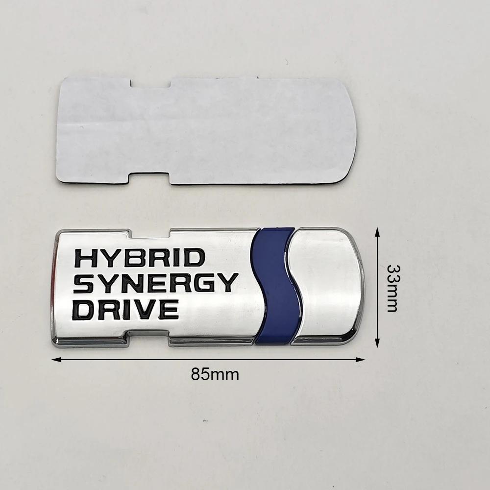 3D Металлическая Наклейка на Автомобиль HYBRID SYNERGY DRIVE V8 LIMITED AWD 4WD Логотип Значок Крыло Багажник Шильдик Для Toyota RAV4 Camry RS Аксессуары