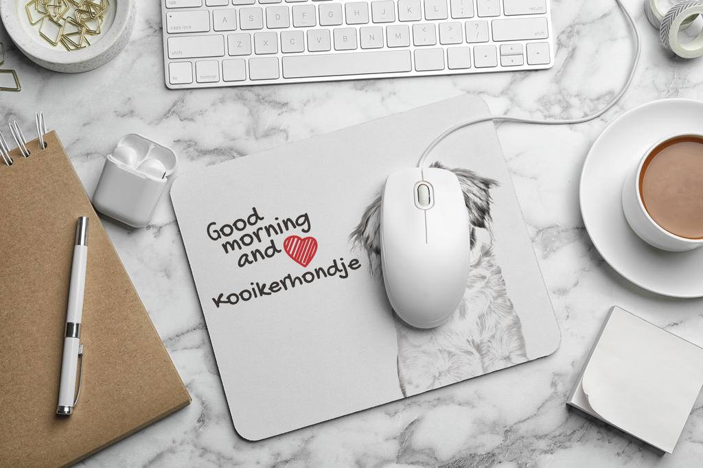 Kooikerhondje – Mouse pad with print, personalized dog-themed mouse pad | Art-Dog