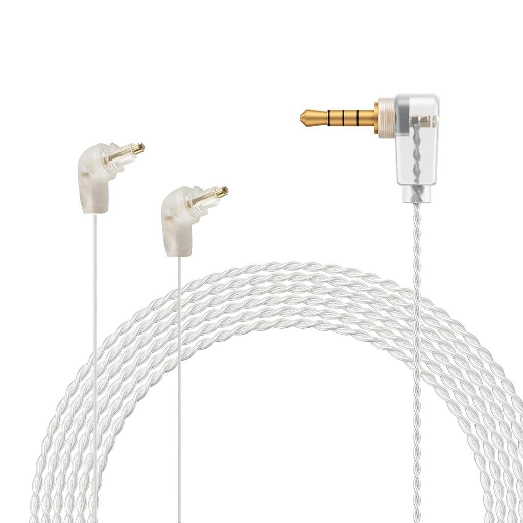 OKCSC Aurora Recable EXK Earphone Cable Balanced Connection Extra Thin Type Earphone Cable for Sony Compatible with EX Series Earphones Such As 2