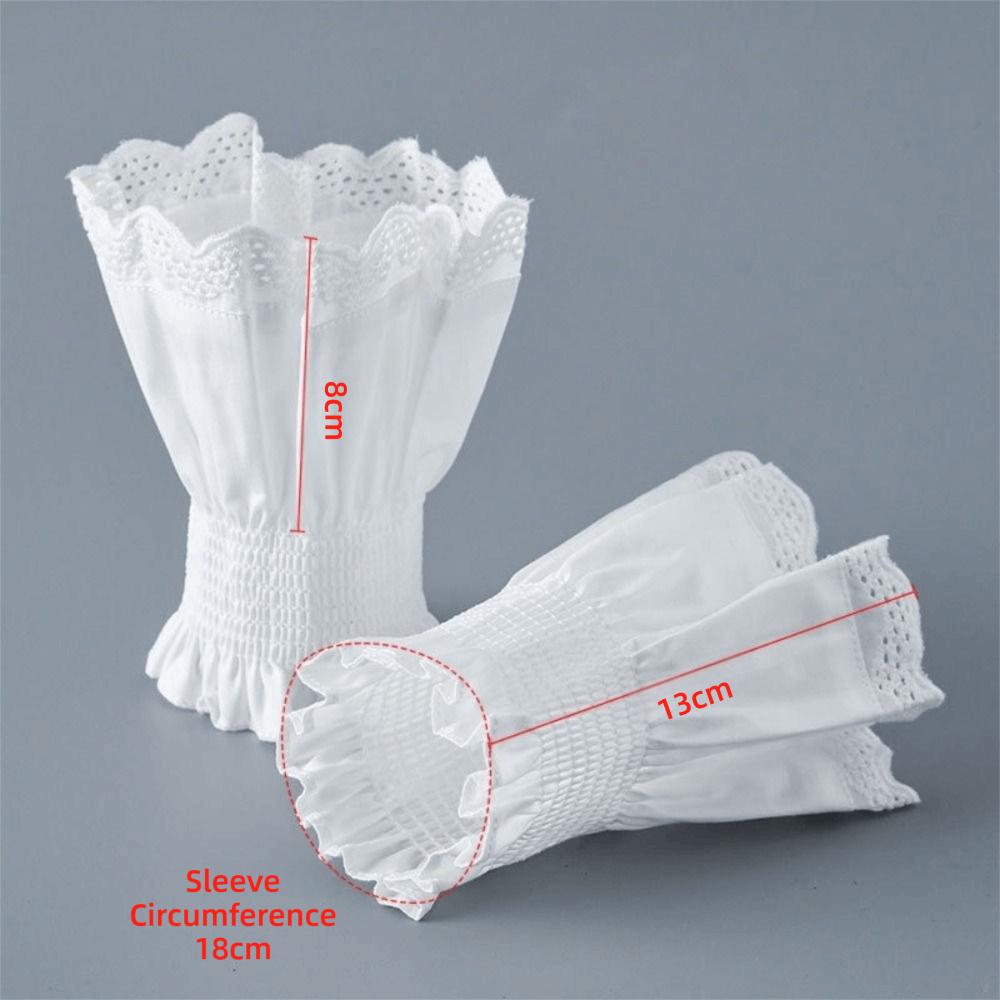 Белый Ложный Манжет Съемный Кружевной Манжет Новый Манжет для Свитера Женский