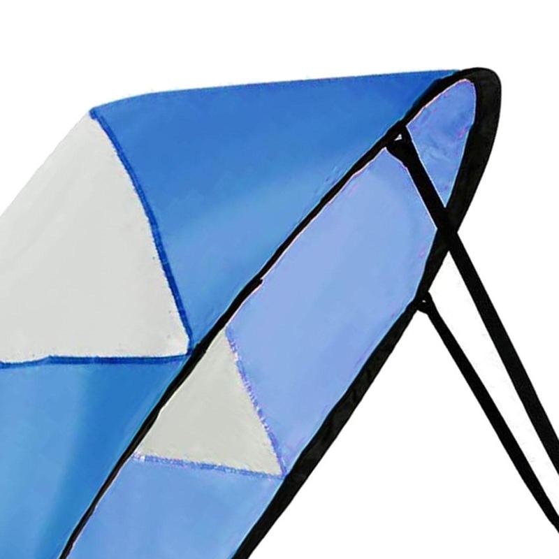 Kayak Downwind Wind Sail,42'' Foldable Paddle Board Rowing Windsurfing w/Clear