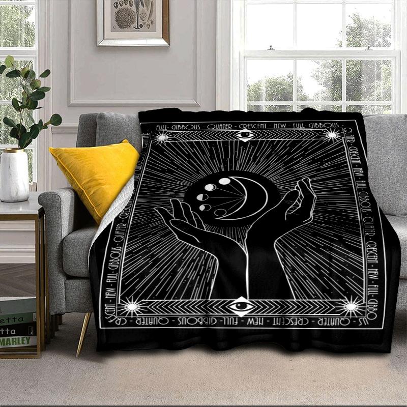 Golden Hamsa Symbol Blanket Flannel Blanket Throw Blanket Sofa Cover Blanket Soft Premium Blanket Picnic Blanket Tv Blanket Gifts