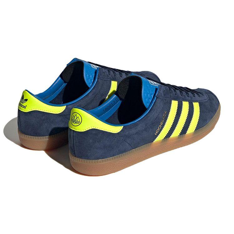 Adidas Hochelaga SPZL Indigo Solar Yellow Unisex Sneakers Blue Night-Indigo Blue-Bird HQ9950