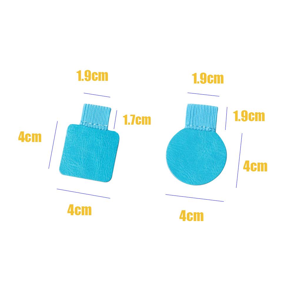 Supplies Convenient Stationery Self-adhesive Pen Holder Elastic Loop Notebook Leather Pen Clips