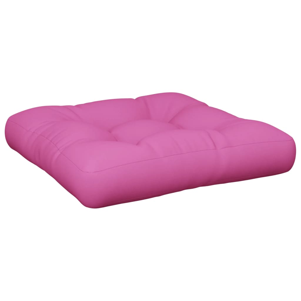 2 Piece Pallet Cushions Pink Fabric