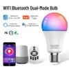 Smart RGB WiFi Bluetooth Music Bulb - Wireless Voice-Controlled LED Light