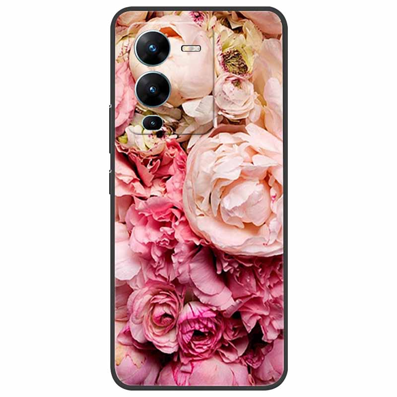 Для vivo V25 Pro Чехол V2158 Мягкий Силиконовый ТПУ Чехол для телефона Для vivo V25 Pro 5G Чехол Ударопрочный Capa V 25 Pro V25Pro Coque Крутой