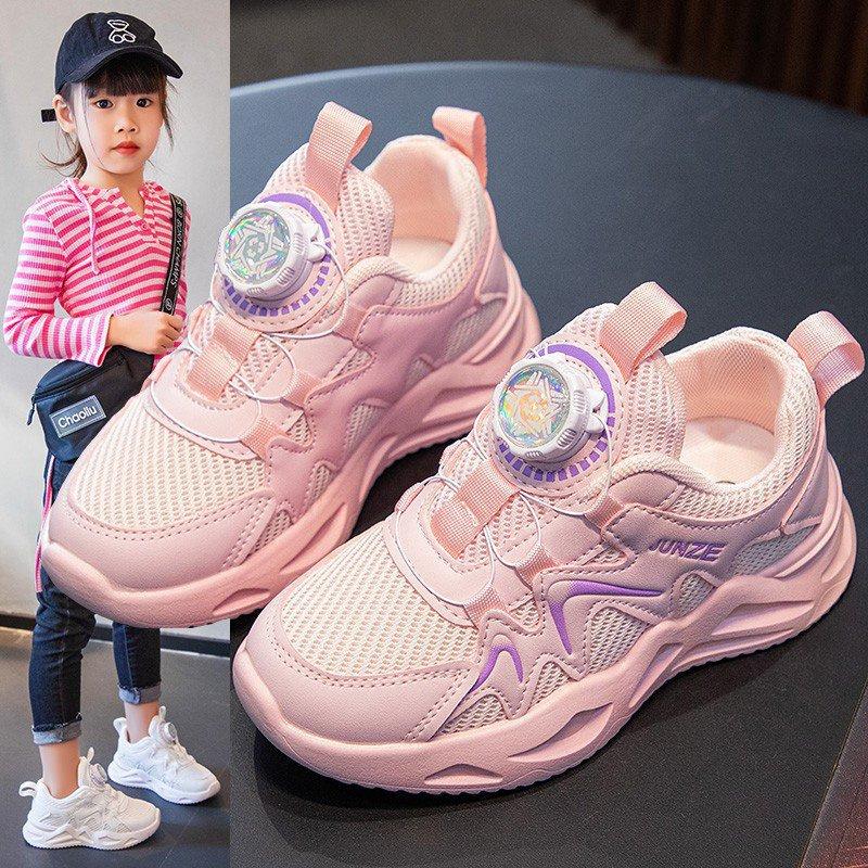 New Kids Sport Shoes Pu Leather Comfortable Running Casual Shoe Outdoor Children's Sneakers