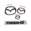 2025 Горячий Пластиковый Передний Значок Багажника Автомобиля для Mazda 6 Mazda6 Значок Рулевого Колеса 3D Наклейка на Кузов Заменяемая Задняя Наклейка для Модификации Хвоста