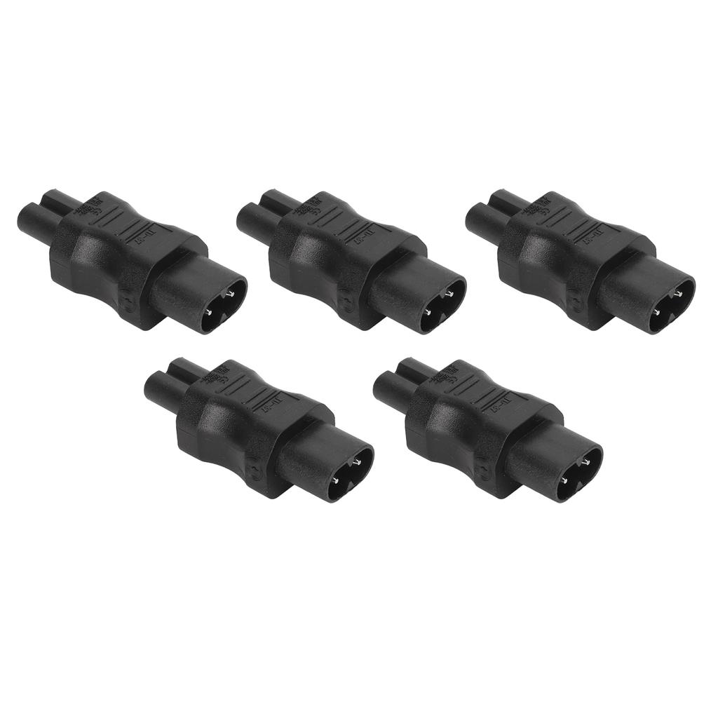 5 шт. IEC320 C8 - IEC320 C7 конвертер разъем 2-контактный 2500 Вт адаптер питания для ноутбука