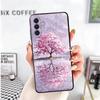 Мечтательное ночное дерево сакуры Мягкий чехол для телефона для Samsung A17 A37 A57 A16 A26 A36 A56 A15 A25 A35 A55 A14 A24 A34 A54 A13 A23