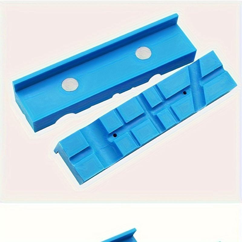 2pcs Magnetic Universal Table Vise Pliers Set with Non-slip Padding, Protective Cover, and Soft Accessories