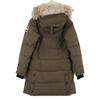 CANADA GOOSE Domestic regular 3802L SHELBURNE PARKA Shelburne Parka down jacket with fur Jacket XS khakiUsed